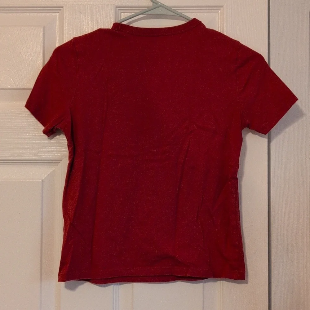 GAP Red Christmas Stormtrooper & Darth Vader Kids T-Shirt Size M (8)
